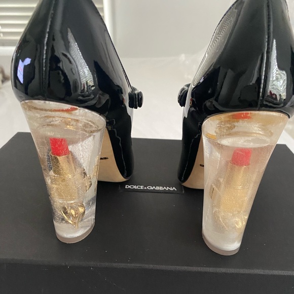 Dolce & Gabbana heals, state-of-the-art heal. One of a kind,cute black Maryjanes - Picture 4 of 16